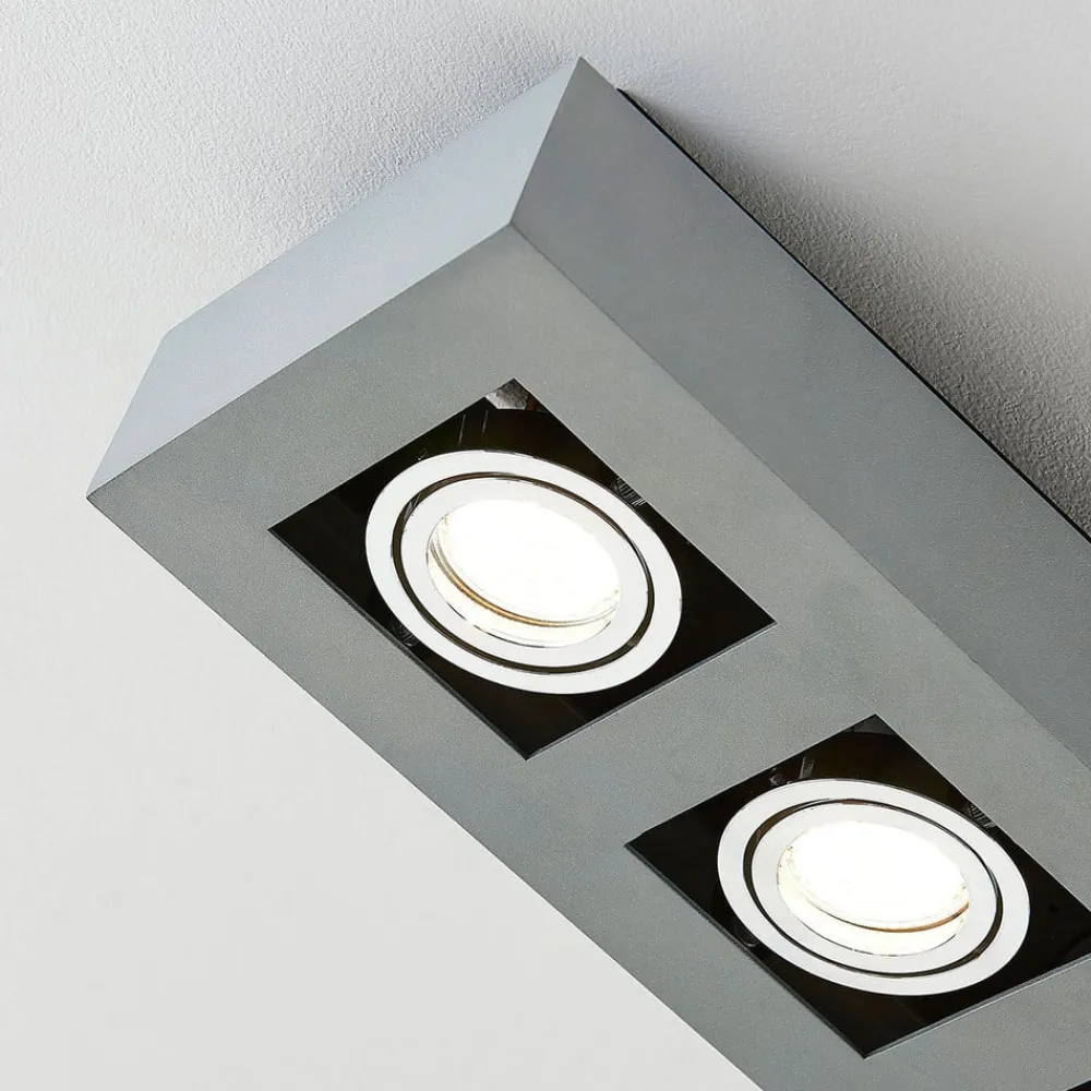 Arcchio Loftlamper|Spotlights > spotlight Vince, 36 cm, 3 lyskilder, sølv, GU10