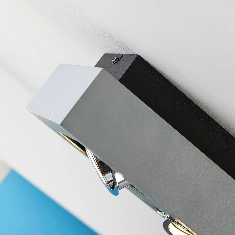 Arcchio Loftlamper|Spotlights > spotlight Vince, 36 cm, 3 lyskilder, sølv, GU10