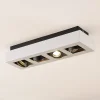 Arcchio Arbejdsrum/Kontor|Loftlamper > spotlight Vince, 47 cm, 4 lyskilder, hvid/sort, GU10