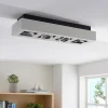 Arbejdsrum/Kontor|Loftlamper ^ Arcchio spotlight Vince, 47 cm, 4 lyskilder, hvid/krom, GU10
