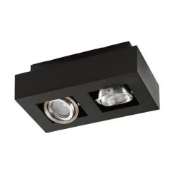 Arcchio Arbejdsrum/Kontor|Loftlamper > spotlight Vince, 25 cm, sort, metal, GU10