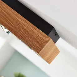 Arcchio Arbejdsrum/Kontor|Spotlights > spotlight Vince, 25 cm, træfarvet, metal, GU10