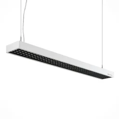 Arcchio Arbejdsrum/Kontor|Pendellamper > Susi LED-kontorhængelampe, hvid, 120 cm, 4.000K, DALI