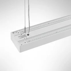 Arcchio Arbejdsrum/Kontor|Pendellamper > Susi LED-kontorhængelampe, hvid, 120 cm, 4.000K, DALI