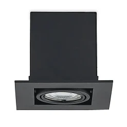 Arcchio Loftlamper|Indbygningsspots > Taneja indbygningslampe, 1 lyskilde, sort