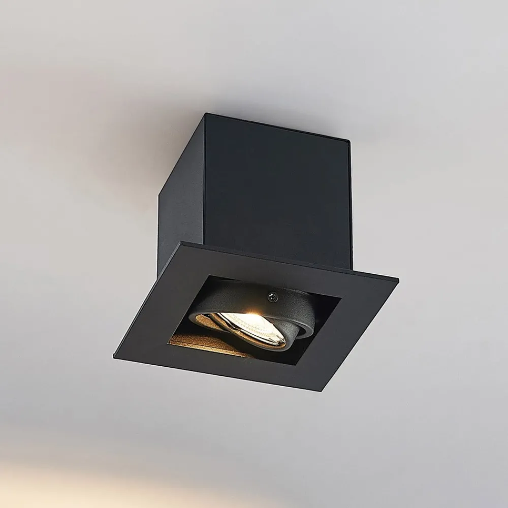 Arcchio Loftlamper|Indbygningsspots > Taneja indbygningslampe, 1 lyskilde, sort