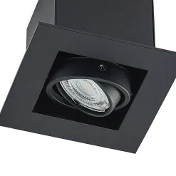 Arcchio Loftlamper|Indbygningsspots > Taneja indbygningslampe, 1 lyskilde, sort