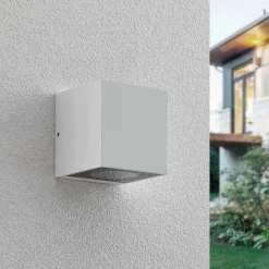 Arcchio Væglamper > Tassnim udendørs væglampe hvid 2-lys