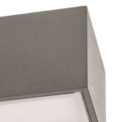 Arcchio Væglamper > udendørs LED-væglampe Lengo, 50 cm, 1 lyskilde, grå, CCT