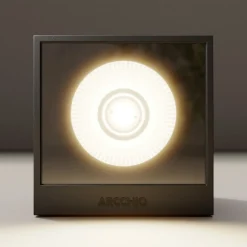 Terrassebelysning|Væglamper ^ Arcchio udendørs LED-væglampe Tassnim, 12 cm, antracit, IP65