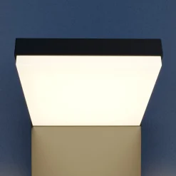 Arcchio Væglamper > udendørs LED-væglampe Yolena, antracit, aluminium, 21 cm