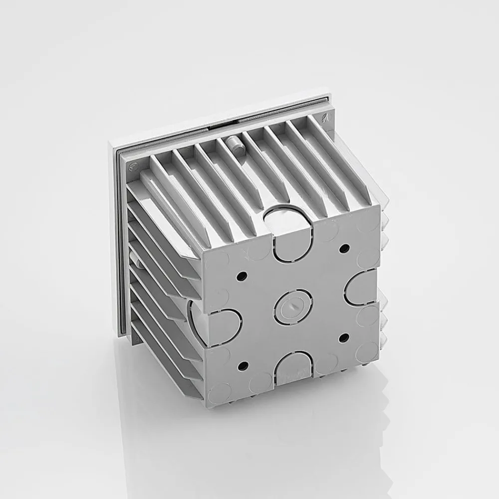 Arcchio Terrassebelysning|Væglamper > vægindbygningslampe Zamo, G9, hvid, 12 cm, metal, IP65