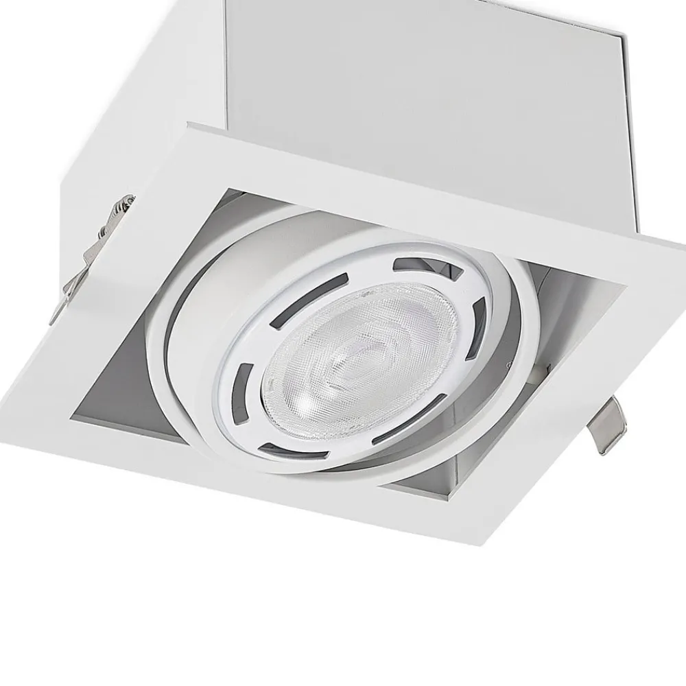 Arcchio Loftlamper|Indbygningsspots > Yasna indbygningslampe, enkelt lys, hvid