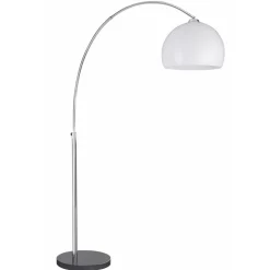 Gulvlamper ^ Searchlight Arcos buelampe med marmorfod