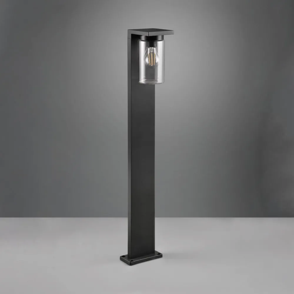 Gadebelysning ^ Trio Lighting Ardila stibelysning med skumringssensor, 100 cm