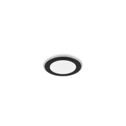 Trio Lighting Indbygningsspots > Argus LED-downlight RGBW fjernbet Ø8cm sort