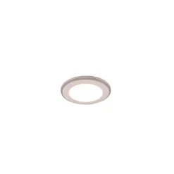 Trio Lighting Indbygningsspots > Argus LED-downlight RGBW fjernbet Ø8cm hvid