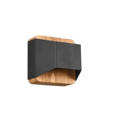 Trio Lighting Væglamper|Væglamper > Arino LED-væglampe, sort, bredde 12,2 cm