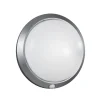 Fabas Luce Væglampe Med Sensor > Armilla udendørs væglampe, sølv, bevægelsessensor, Ø 30 cm