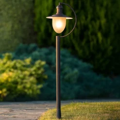Lucide Gadebelysning > Aruba vejlampe, rustbrun