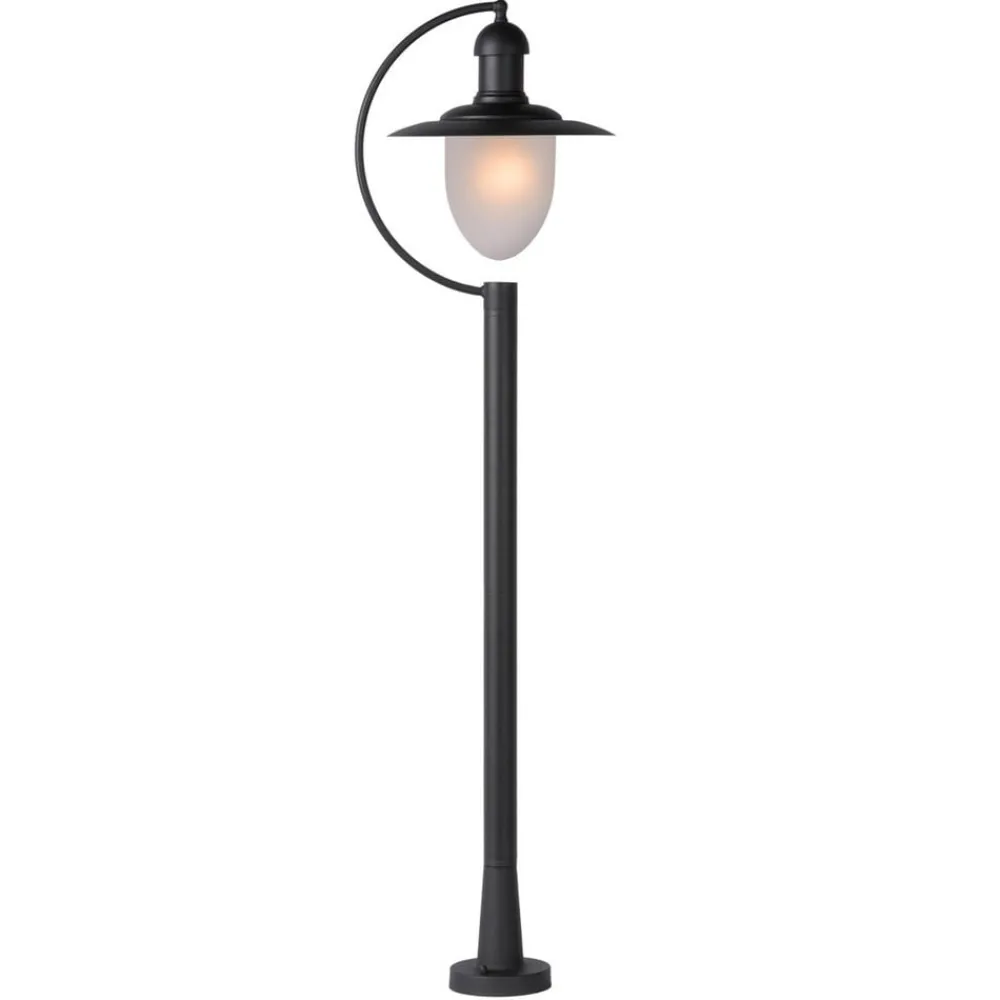 Gadebelysning ^ Lucide Aruba vejlampe, sort
