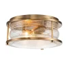 KICHLER Loftlamper > Ashland Bay loftlampe til bad, Ø 30,5 cm, messing