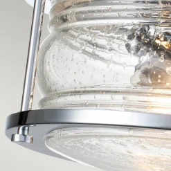 KICHLER Loftlamper > Ashland Bay loftlampe til bad, Ø 30,5 cm, krom