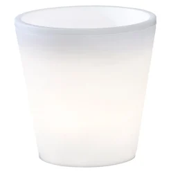 Konstsmide Dekorationsbelysning|Terrassebelysning > Assisi LED-blomsterpotte, belyst, Ø 28 cm