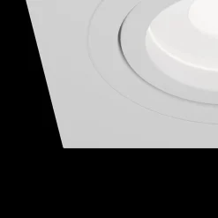 Maytoni Arbejdsrum/Kontor|Indbygningsspots > Atom indbygningsspot, GU10, hvid, kantet ramme