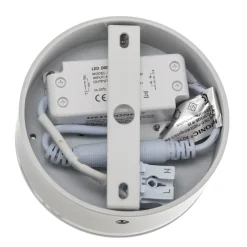Heitronic Loftlamper > Aurora LED-downlight, hvid, Ø 9,5 cm, 3.000 K