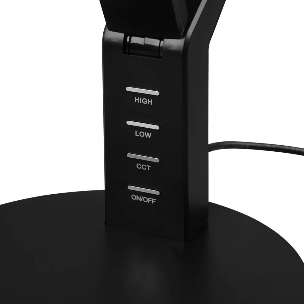 Trio Lighting Arbejdsrum/Kontor|Bordlamper > Ava LED-bordlampe med dæmperfunktion, sort