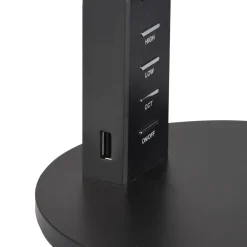 Trio Lighting Arbejdsrum/Kontor|Bordlamper > Ava LED-bordlampe med dæmperfunktion, sort