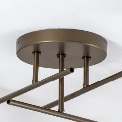Luminex Spotlights > Axion loftlampe, 3 lyskilder, titanfarvet, stål