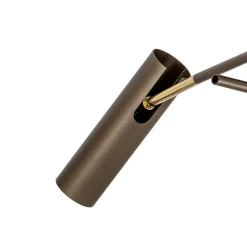 Luminex Spotlights > Axion loftlampe, 3 lyskilder, titanfarvet, stål