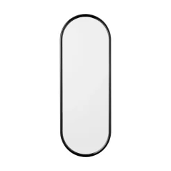 AYTM Møbel Og Interiør > Angui spejl, antracit, højde 78 cm, glas, stål
