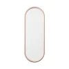 Møbel Og Interiør ^ AYTM Angui spejl, pink, højde 78 cm, glas, stål