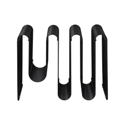 AYTM Møbel Og Interiør > Curva magasinholder, sort, bredde 40 cm, stål