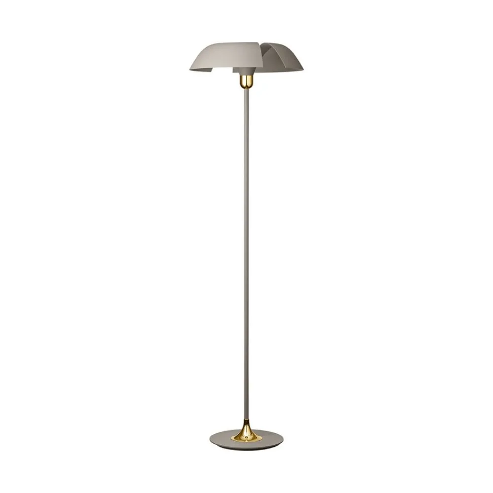 Gulvlamper ^ AYTM Cycnus gulvlampe, taupe, jern, højde 160 cm, E27