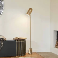 Gulvlamper|Gulvlamper ^ AYTM Gulvlampe Luceo, guld