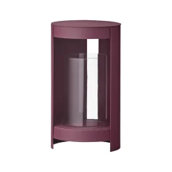 AYTM Møbel Og Interiør > lygte Ora, mørkerød, højde 28,2 cm, glas, aluminium