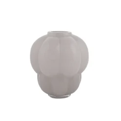 AYTM Møbel Og Interiør > Uva-vase, Ø 20 cm, duegrå, glas, mundblæst