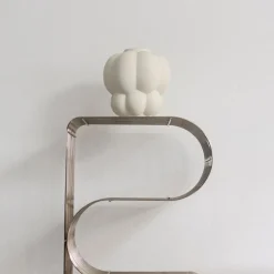 AYTM Møbel Og Interiør > Uva-vase, keramik, hvid, Ø 20 cm, drueform