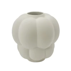 AYTM Møbel Og Interiør > Uva-vase, keramik, hvid, Ø 26 cm, drueform