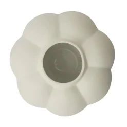 AYTM Møbel Og Interiør > Uva-vase, keramik, hvid, Ø 26 cm, drueform