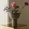 AYTM Møbel Og Interiør > Varia vase, sort, Ø 23 cm, højde 24 cm, keramik