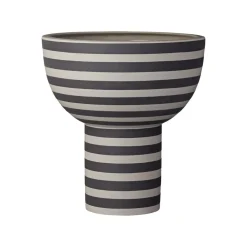 AYTM Møbel Og Interiør > Varia vase, sort, Ø 23 cm, højde 24 cm, keramik