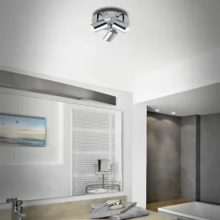 Loftlamper ^ Briloner Banyo Splash loftlampe, IP44, 3 lyskilder
