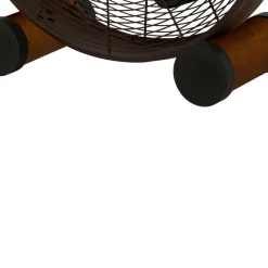 Loftventilatorer ^ Beacon Lighting Beacon bordventilator Breeze bronze/valnød, Ø 41 cm, lydsvag