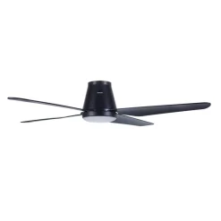 Beacon Lighting Loftventilatorer > Beacon LED-loftventilator Aria CTC, sort, 122 cm, støjsvag