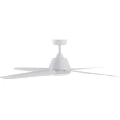 Beacon Lighting Loftventilatorer > Beacon LED-loftventilator Aria hvid lydløs 122 cm